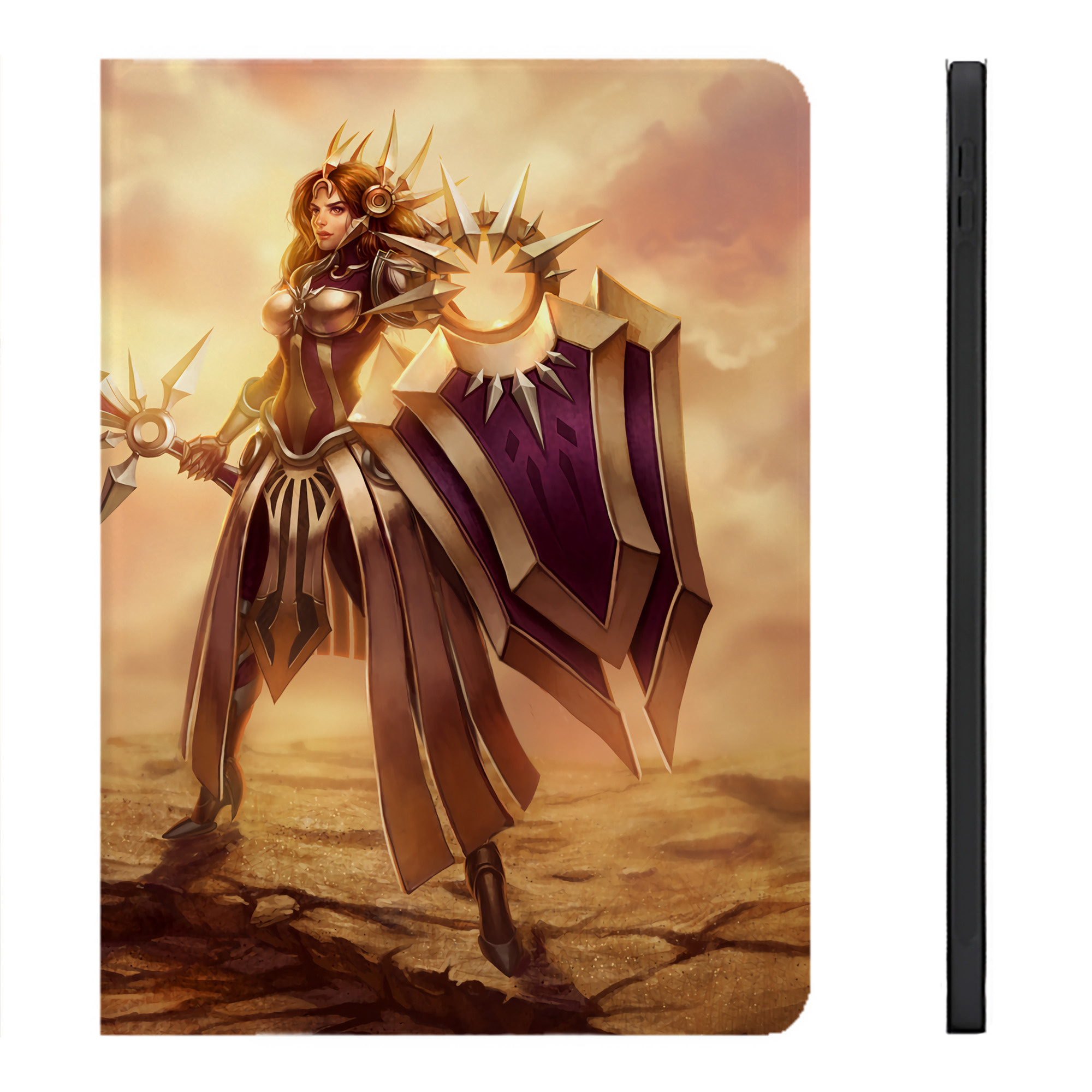 リーグ・オブ・レジェンド League of Legends LOL IPadケース ペンホルダー付き ブックスタイルデザイン